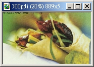 設定影像解析度:300dpi