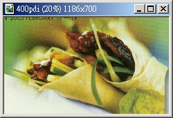 設定影像解析度:400dpi